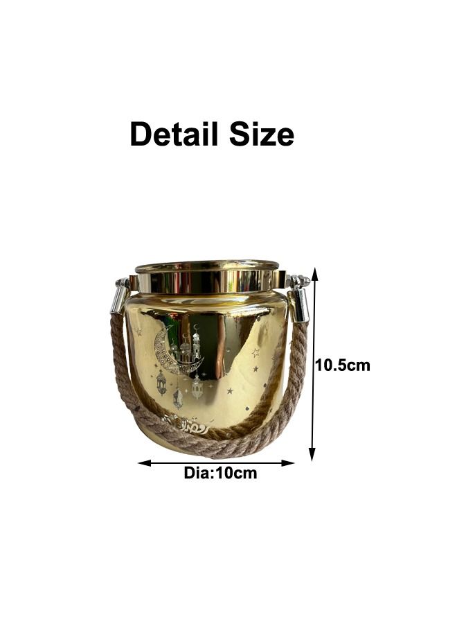 شيانغ يو مصباح رمضان المعلق مع أضواء الفانوس بنجوم القمر - Image 2