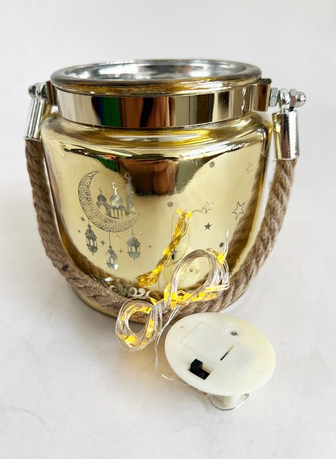 شيانغ يو مصباح رمضان المعلق مع أضواء الفانوس بنجوم القمر - Image 3