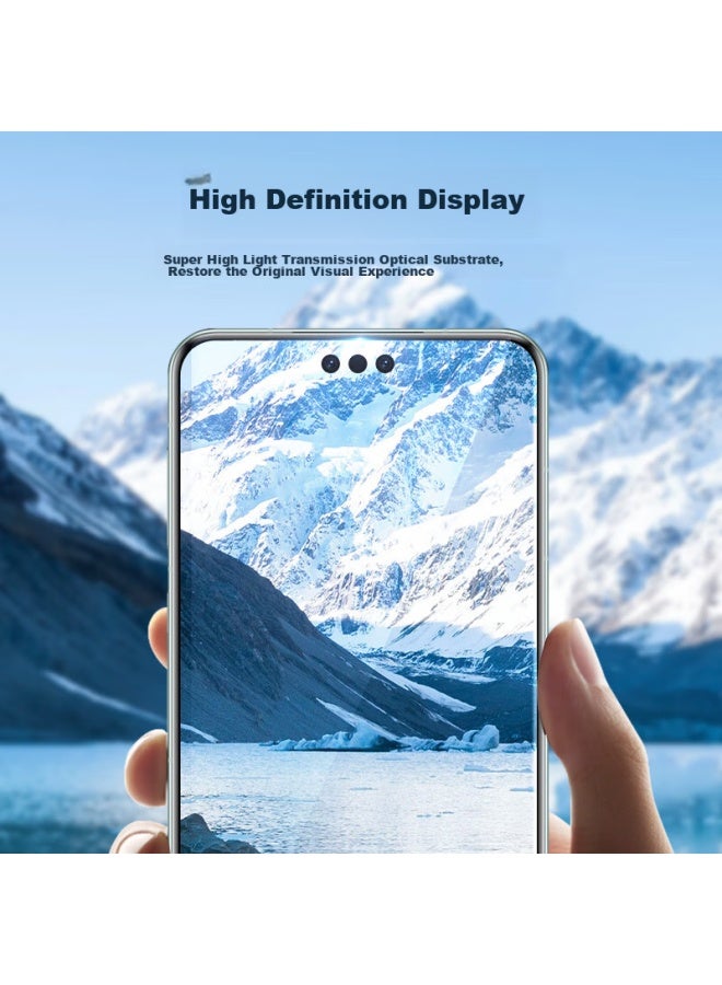 Blueo Blue Gorilla Tempered Glass Screen Protector For Huawei Mate60 Pro/pro+/rs, Curved Full Adhesive Anti-fingerprint Shatterproof Protective Film - Image 5