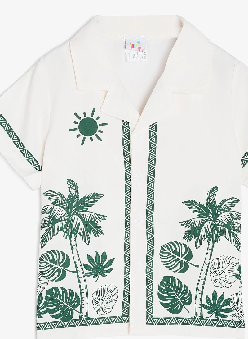 Pinata  Top and Short Resort Set for Men | Best Price UAE