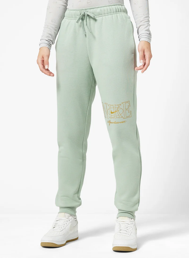 Nike Standard Fit Mid Rise Full Length