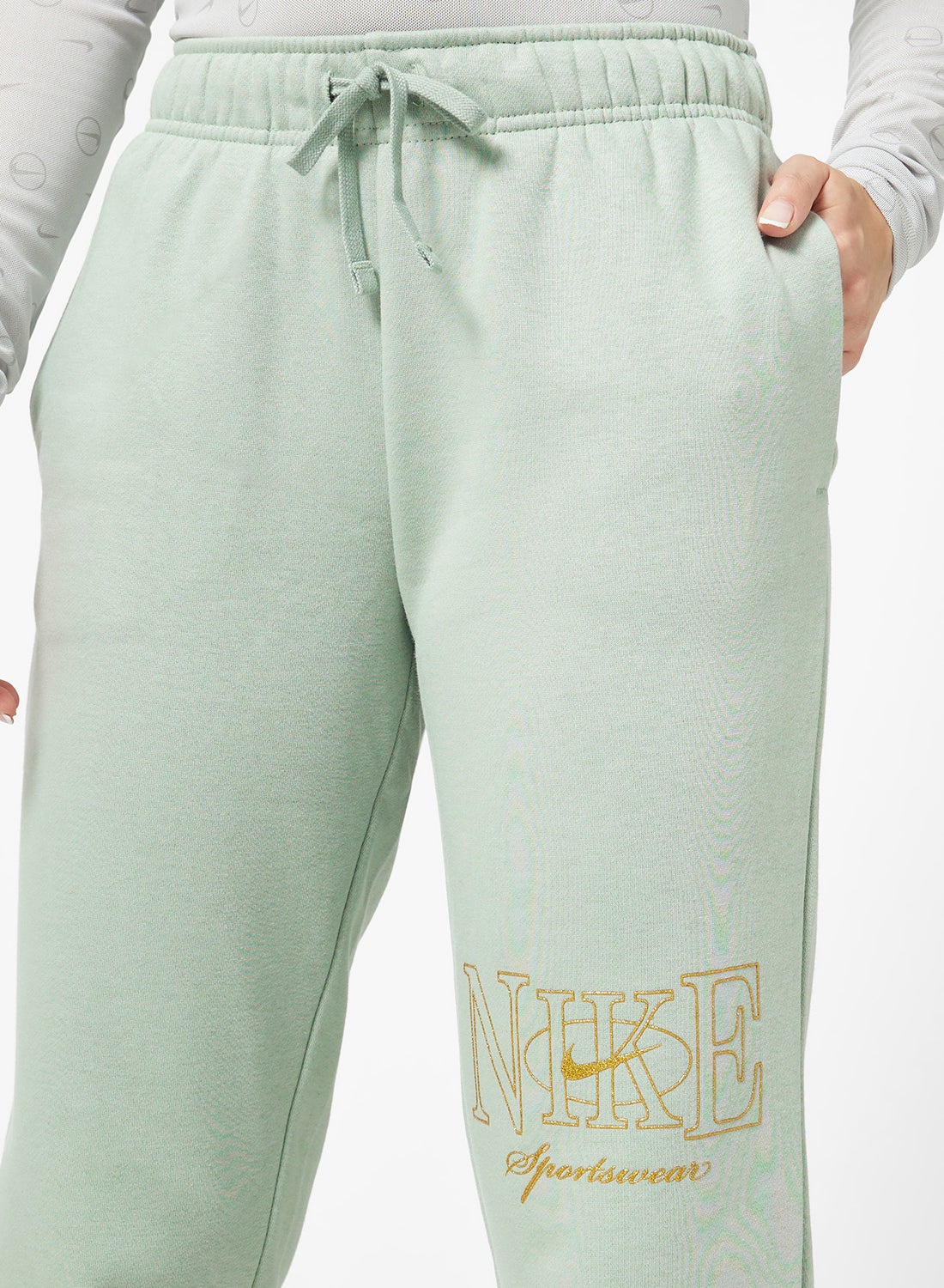 standard fit mid rise nike joggers