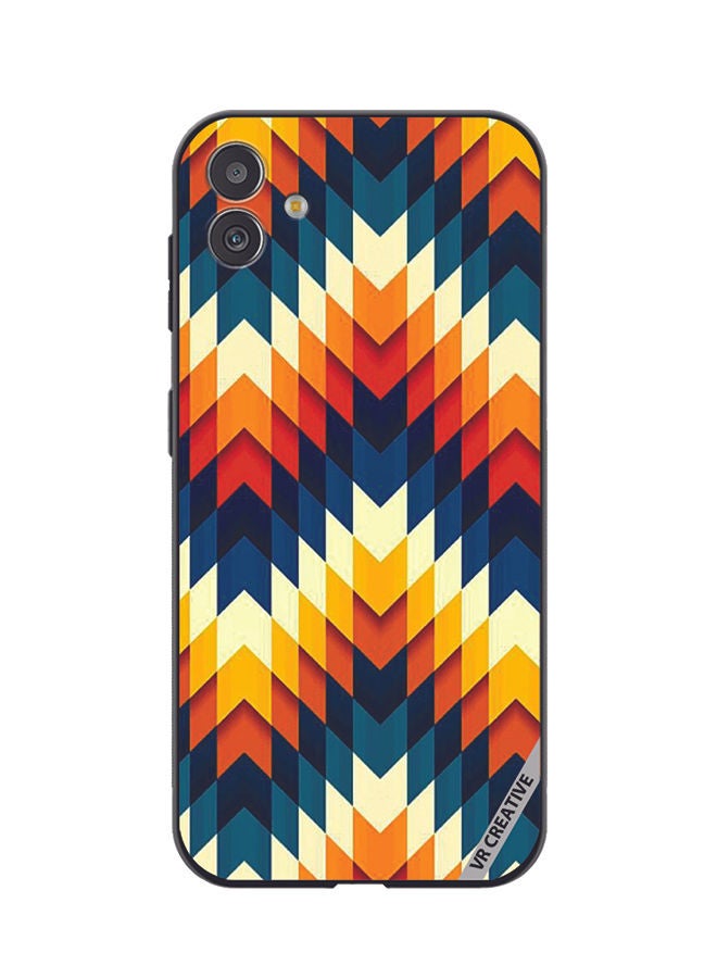 VR CREATIVE Protective Case Cover For Samsung Galaxy M13 5G Abstract Design Multicolour - Image 1