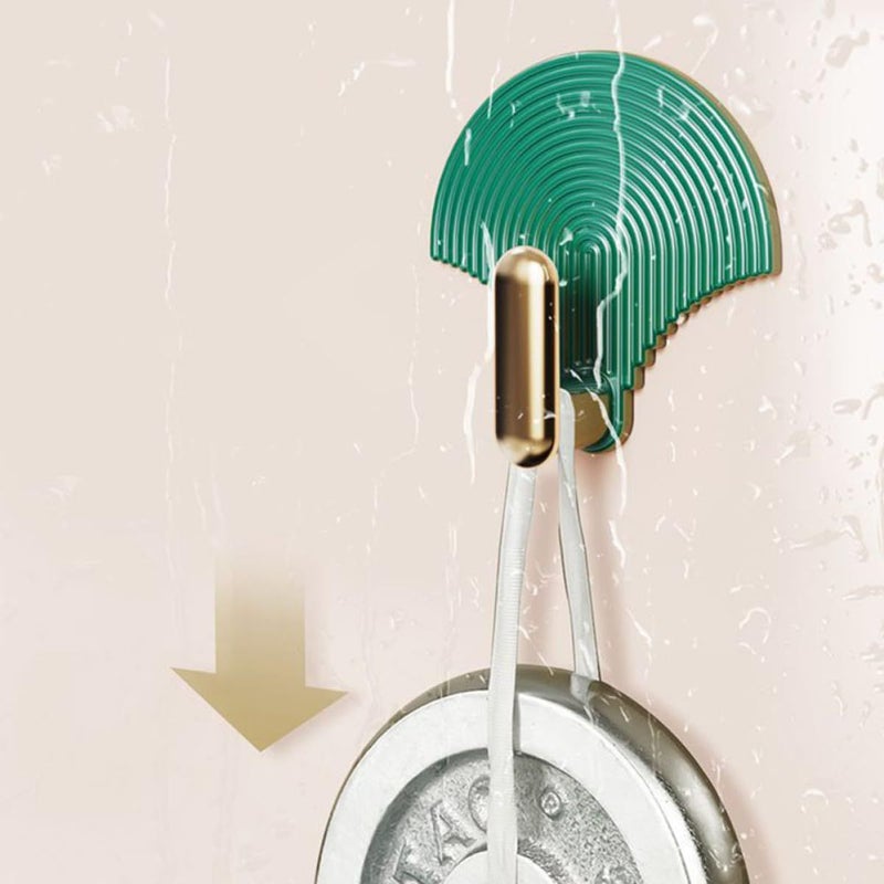 6pcs Strong Self Adhesive Wall Hooks 4 Colors Towel Holder No Drilling Damage Kitchen Bathroom Entryway Key Organizer - Image 5
