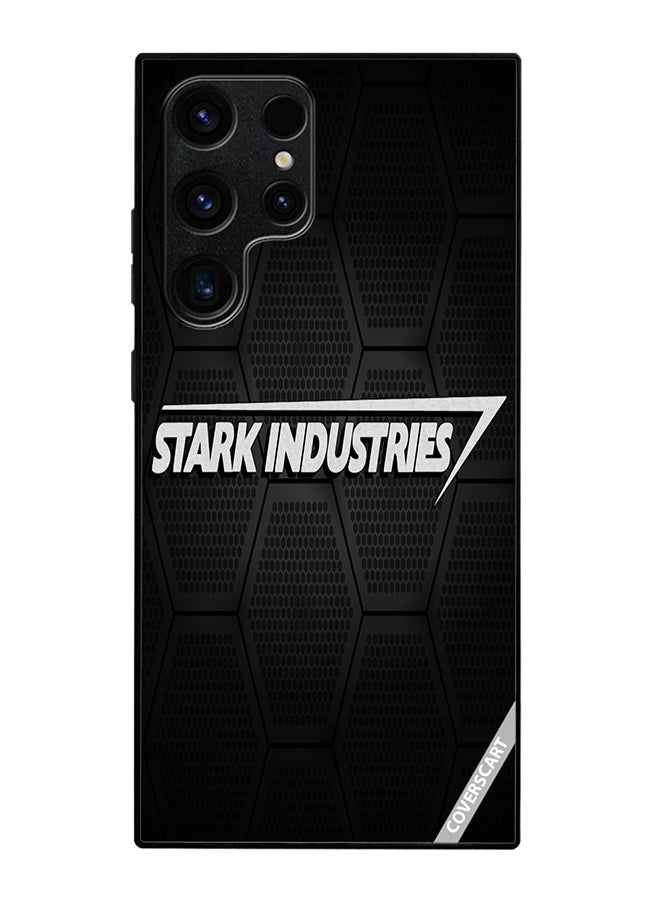 Protective Case Cover For Samsung Galaxy S24 Ultra Stark Industries Design Multicolour