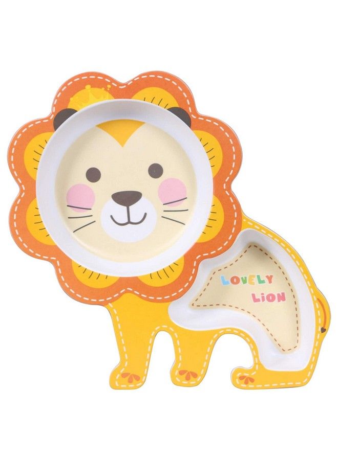 FunBlast 5 Pcs Cartoon Theme Bamboo Fiber Baby Feeding Set Tableware Baby Crockery Dining Set Feeding Set For New Born And Toddlers - Image 4