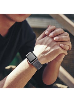 Lerobo 6 Pack Stretchy Braided Bands Compatible with Apple Watch Band 44mm 45mm 46mm 42mm 49mm Ultra 2 Men Women Elastic Nylon Solo Loop Sport Strap for iWatch Series Ultra 10 9 8 7 6 5 4 3 2 1 SE  - Image 5