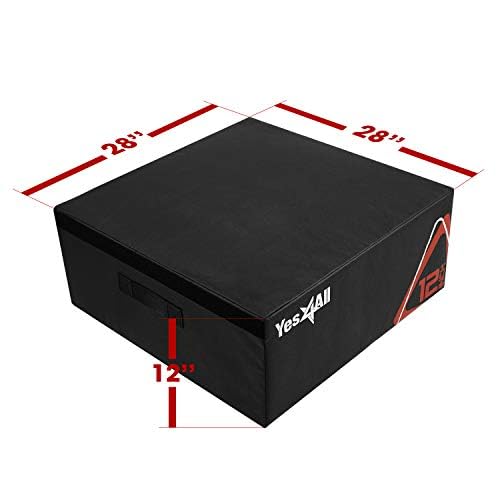 Yes4All 3 in 1 Soft Plyo Box Wooden Core, Foam Plyometric Box for Exercise, Plyometric Training, Available in 4 Sizes - Image 2