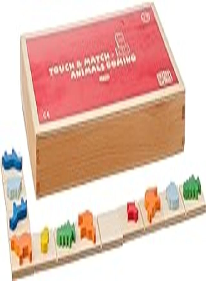 Touch and match dominoes animals