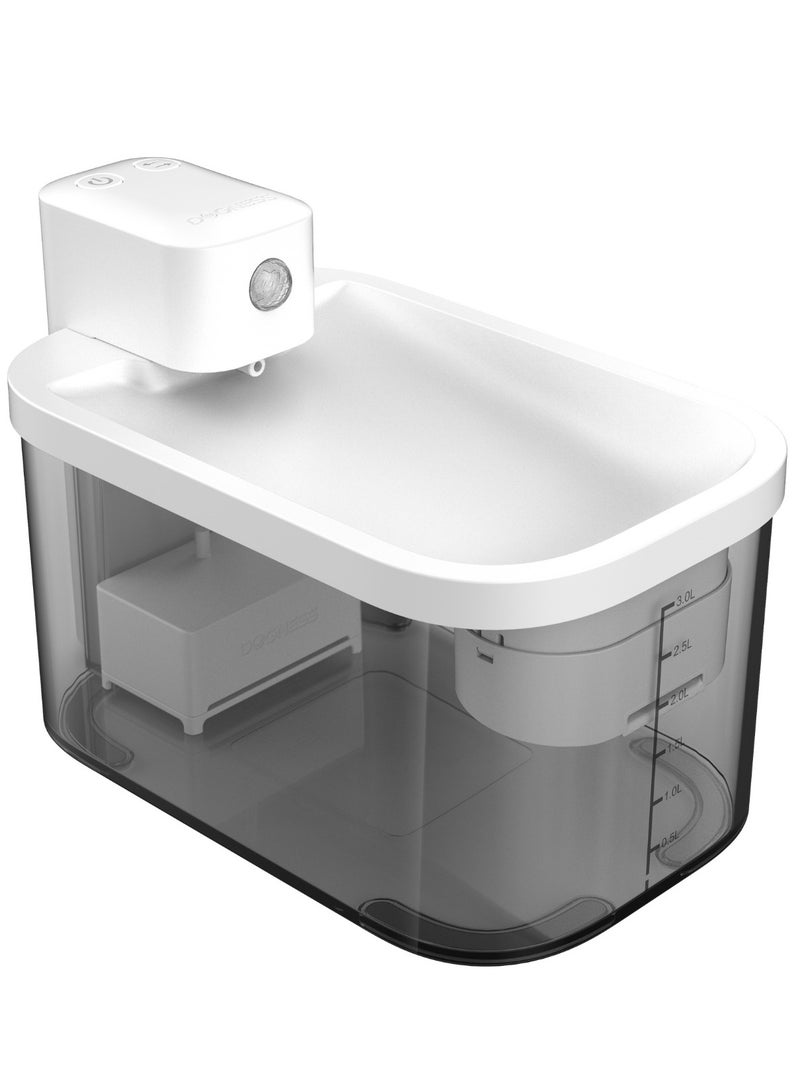 DOGNESS Ultra Filtration Smart Water Feeder For Pets-White - Image 1