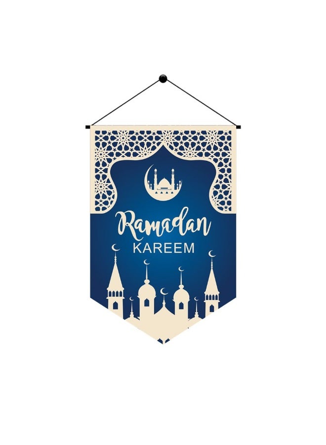 DANUBE HOME Danube Home Afreen Ramadan Kareem Banner - 30X45Cm Festive Decor For Ramadan Celebrations Elegant Figurines & Multi-Color Wood Bar For Home Decoration Decorative Home Accessories - Image 2