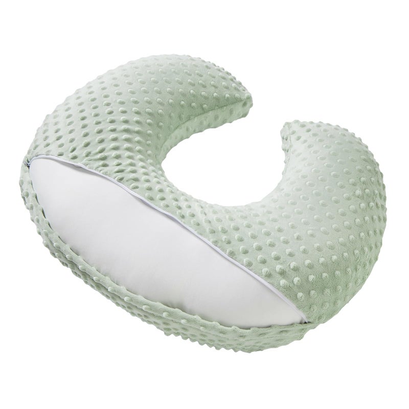DONOMILO Nursing Pillow and Positioner Breastfeeding and Bottle Feeding, Propping Baby, Tummy Time, Sitting Support, with Removable Polyester Cover, dots Fabric, for Baby Boy Girl(Bay) - Image 5