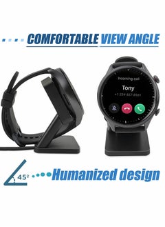 Y&D Smartwatch Chargers, Replacement USB Charger, for Amazfit GTR 2 / 2e GTS Mini/Pop/Pop Pro,Portable Separable Magnetic Charger Stand, Smart Watch  - Image 3