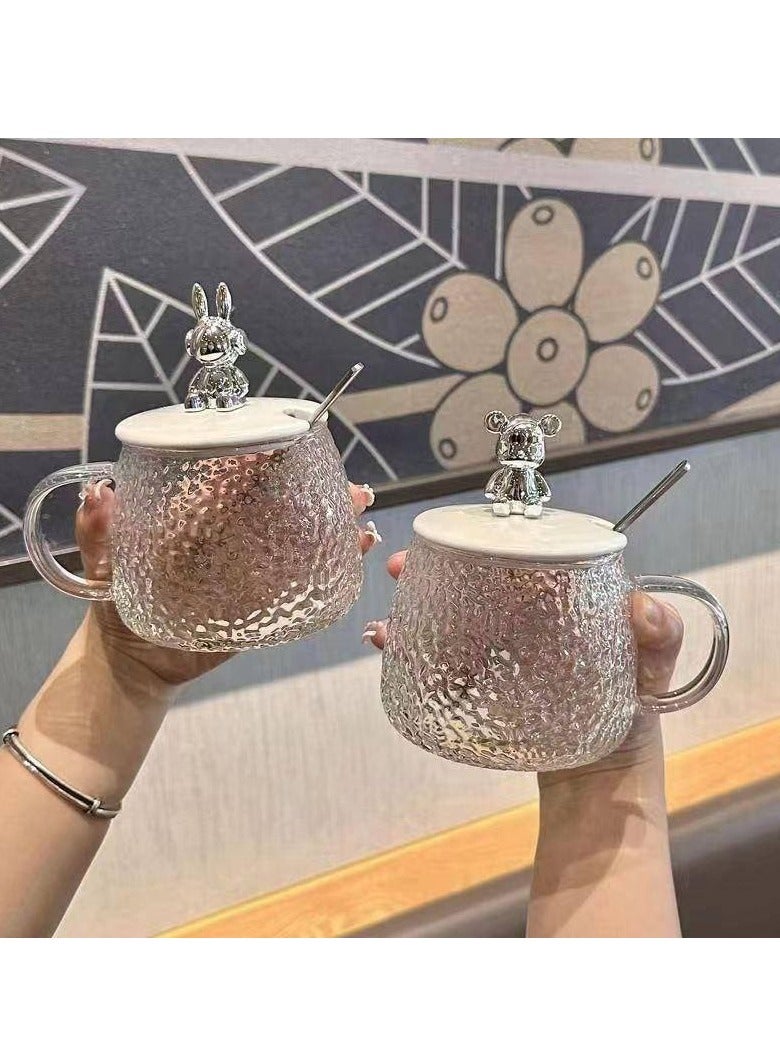2-piece set of Bubbles mugs with spoon - Image 1