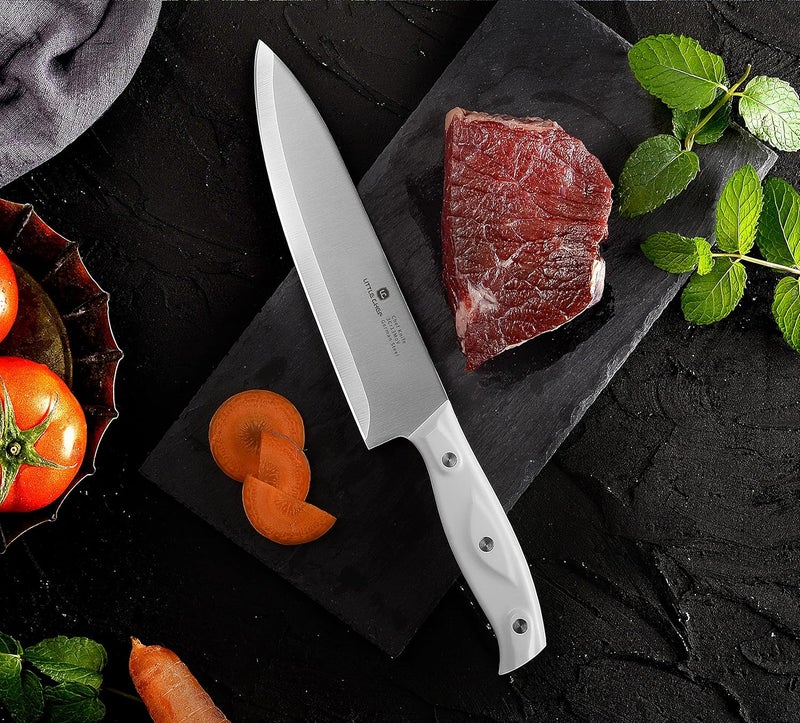 Little Chef 3PCS Chef Knife, Ultra Sharp Kitchen Knife, High Carbon Stainless Steel Chef knife set - Image 3