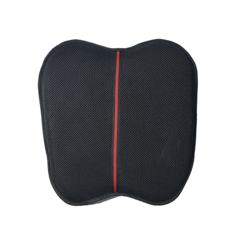 Aumotop Motorcycle Gel Seat Cushion 3D Honeycomb Breathable Shock-Absorbing seat Cushion High Elasticity Gel for Comfortable Travel Long Rides - Image 1