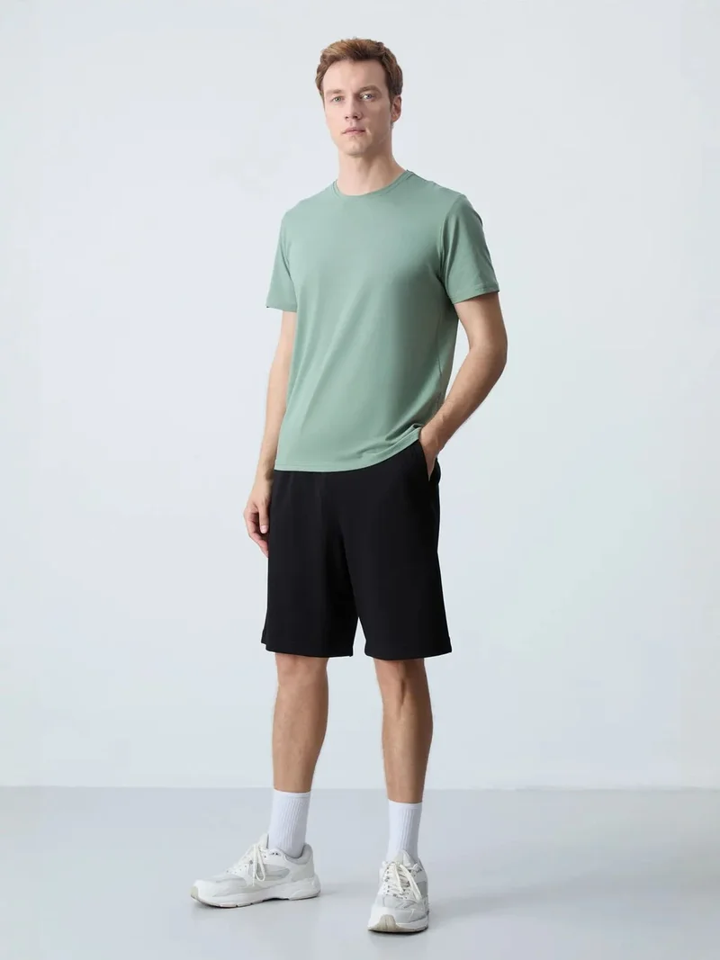 TOMMYLIFE TOMMY Men's Cotton-Blend Sweat Shorts
