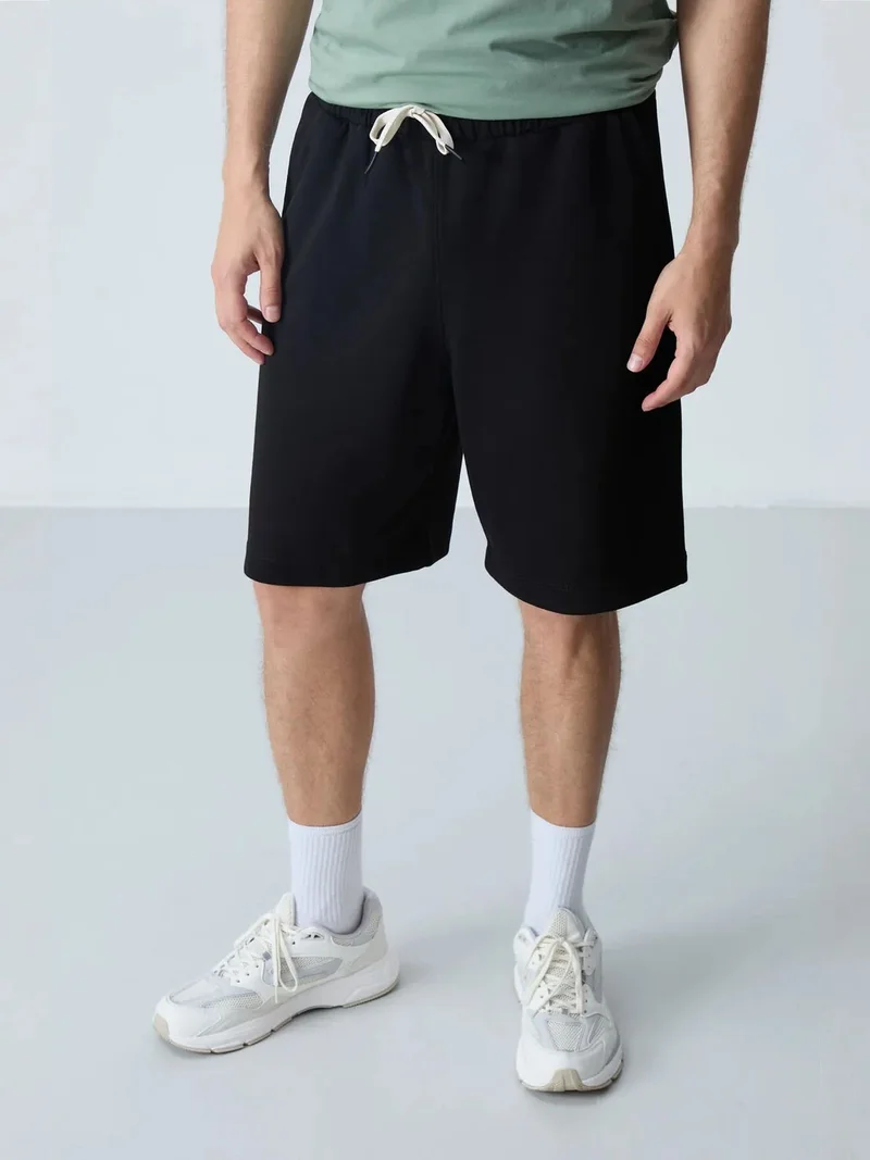 TOMMYLIFE TOMMY Men's Cotton-Blend Sweat Shorts
