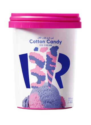 Cotton Candy Ice Cream Tub