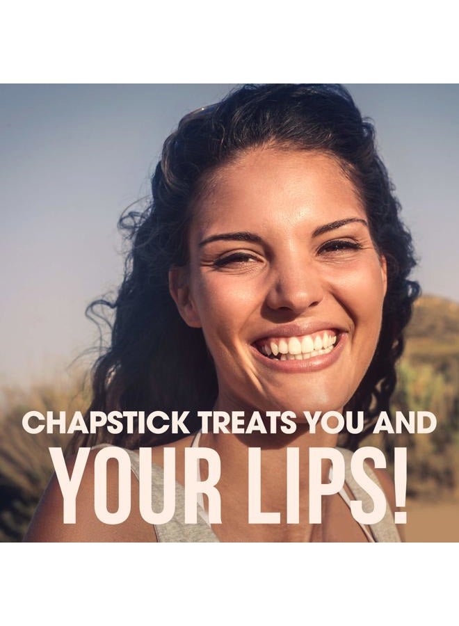 chapstick Dry Lips & Cold Sore Pain Relief Bundle – Classic Medicated ChapStick 3-Pack + Original Moisturizer Lip Balm with SPF 15, 0.15 Oz Ea (4 Piece Set) - Image 5
