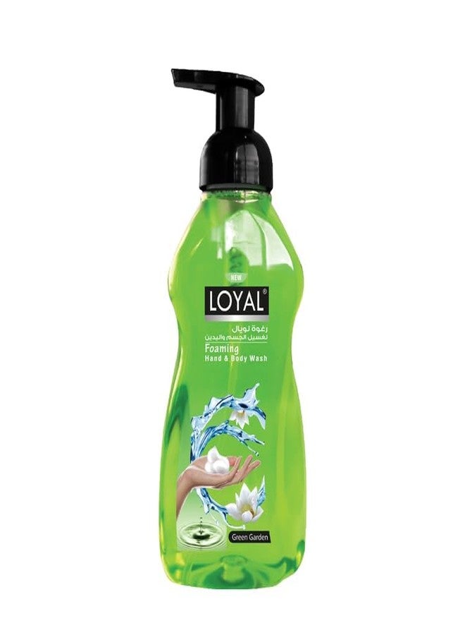 LOYAL Automatic Foaming Hand & Body Wash, 500ml (Green Garden) - Image 5