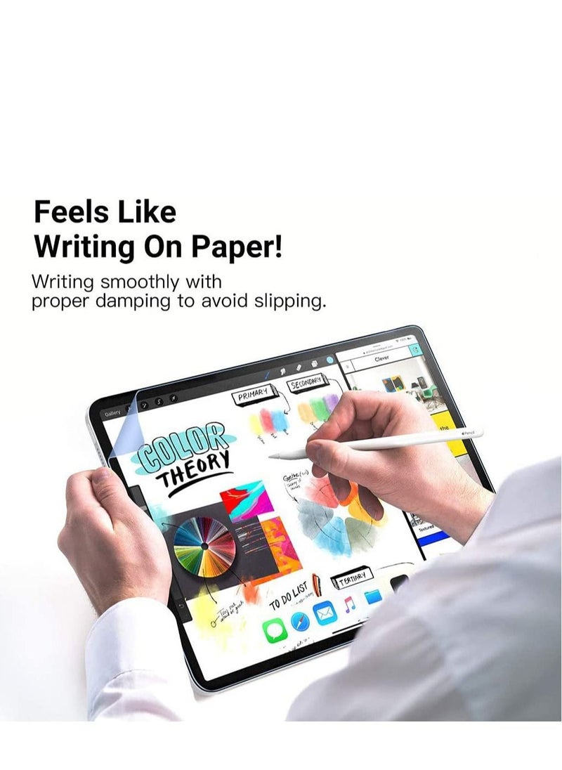 1Pack Feel-Paper Screen Protector Compatible with Microsoft Surface Pro 11/10 2024/Pro 9 2022 / Pro 8 2021 /Pro X 2021&2019, Anti-Glare Anti-Scratch PET Film, Surface Pen Support - Matte Clear  - Image 3
