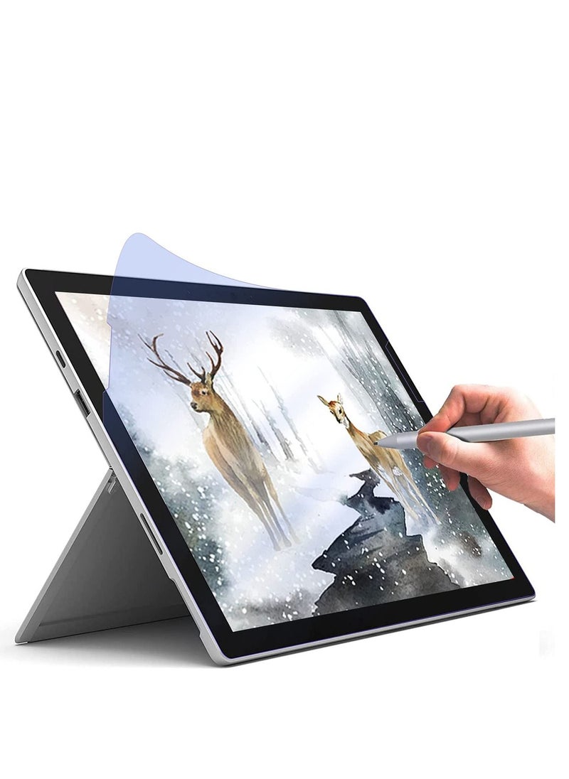 1Pack Feel-Paper Screen Protector Compatible with Microsoft Surface Pro 11/10 2024/Pro 9 2022 / Pro 8 2021 /Pro X 2021&2019, Anti-Glare Anti-Scratch PET Film, Surface Pen Support - Matte Clear  - Image 2