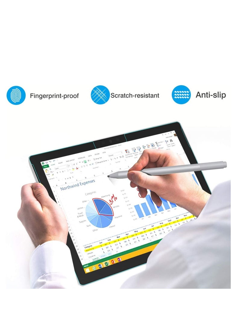 1Pack Feel-Paper Screen Protector Compatible with Microsoft Surface Pro 11/10 2024/Pro 9 2022 / Pro 8 2021 /Pro X 2021&2019, Anti-Glare Anti-Scratch PET Film, Surface Pen Support - Matte Clear  - Image 1