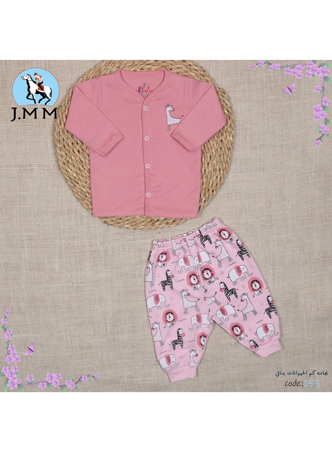 بيجامة خريفية لأطفال بنات