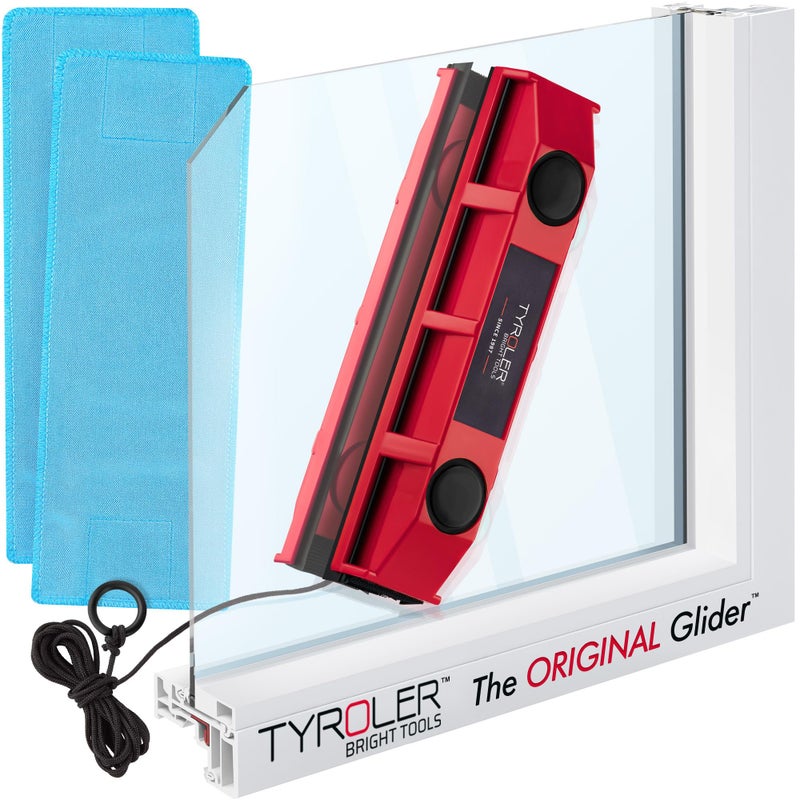 Tyroler Bright Tools Tyroler Outside Magnetic Window Cleaner Tool Glider S1 Fits Only Very Thin 01 03 Windows Double Sided Windows Cleaner Machine Tool Magnet Window Cleaner Tools - Image 3