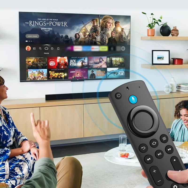 SZILBZ Replacement Voice Remote Control for All-Insignia-FireSeries & TV Stick(2nd/3rd Gen/4K Select/Plus/Lite/4K Max)/NS-RCFNA-21 Remote for Pioneer/Hisense/Omni-FireSeries Smart TV 3rd Gen and Cube - Image 5