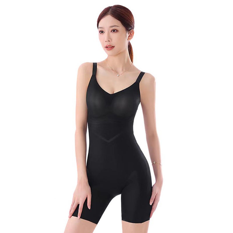 New Arrival Body Shaping Clothes With Chest Pad Traceless Abdominal Hip-Lifting Corset Rear-Pull-Off Lightweight Body Shaping Beauty Clothes - Image 1