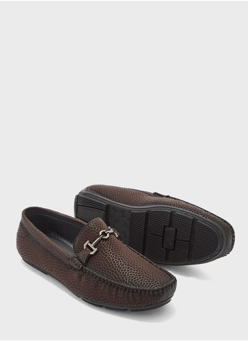 Robert Wood - Trim Detail Casual Loafers - Image 1