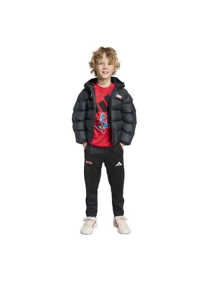 Adidas Marvel Spider-Man Jacket Kids Black Jacket (Technical Filled) Jackets For Kids - Image 4