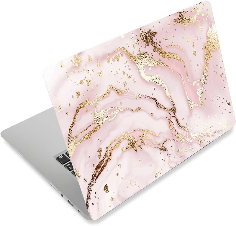 Laptop Skin Sticker Decal,12" 13" 13.3" 14" 15" 15.4" 15.6 inch Laptop Skin Sticker Cover Art Decal Protector Notebook PC (Pink Marble)
