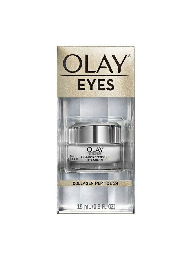 Olay كريم العين من ريجينريست كولاجين ببتيد 24، خالي من العطور، 0.5 أونصة سائلة