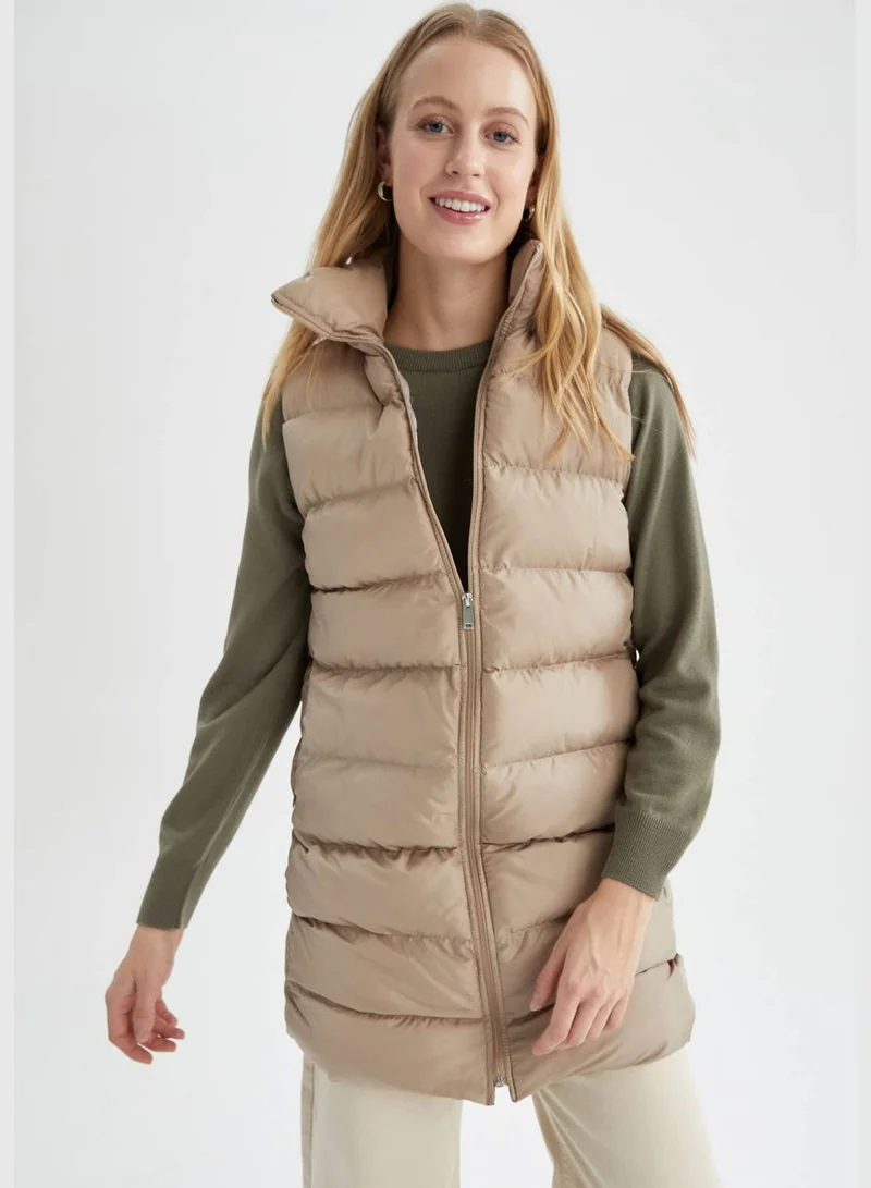DeFacto Woman Regular Fit Zipper Outer Wear Vest