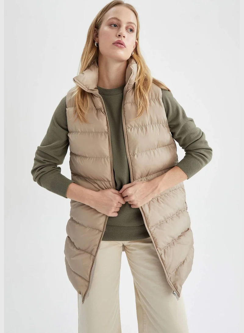 DeFacto Woman Regular Fit Zipper Outer Wear Vest
