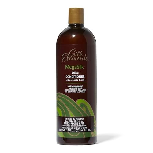 Silk Elements MegaSilk Olive Conditioner, 33.8oz - Image 1