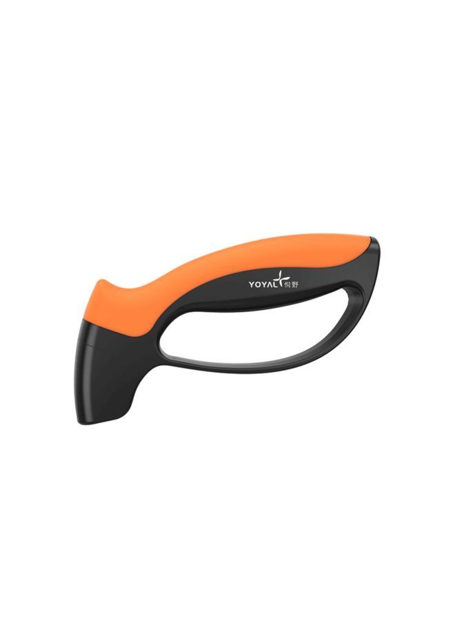Aknur Carbide Knife Sharpening Tool Black/Orange 140x20x65mm - Image 2