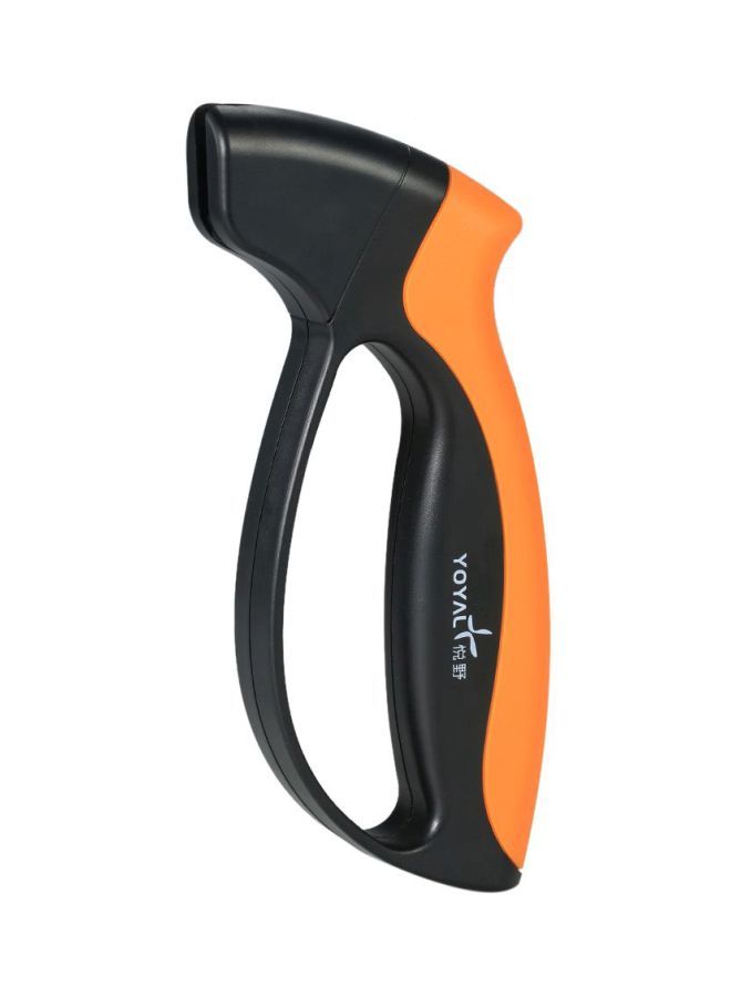 Aknur Carbide Knife Sharpening Tool Black/Orange 140x20x65mm - Image 1