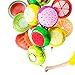 Simple polymer 18 Fruit Balloons Pack of 24 Watermelon Carambola Kiwi Dragon Fruit Orange Strawberry UnisexKids Childrens Party Decoration - Image 4
