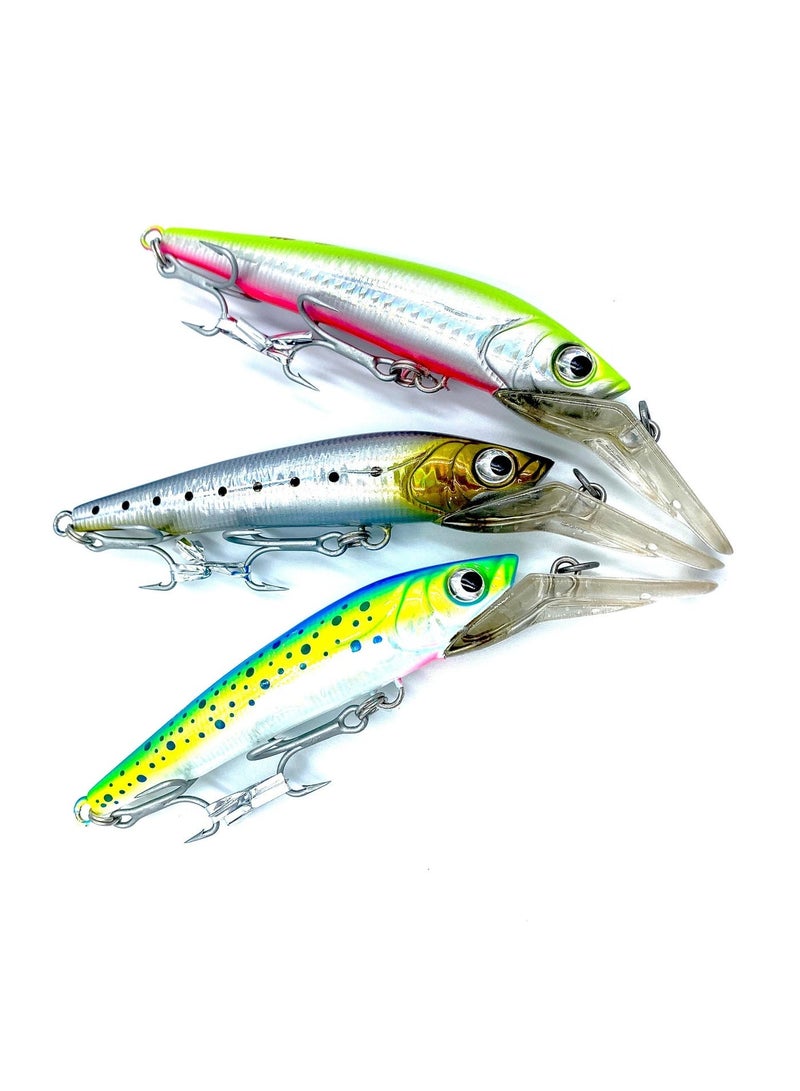 Asari BIG MAC Magnum Fishing Lure – 110mm Premium Hard Bait – Sinking Predator Lure – 3 Colors Available - Image 4