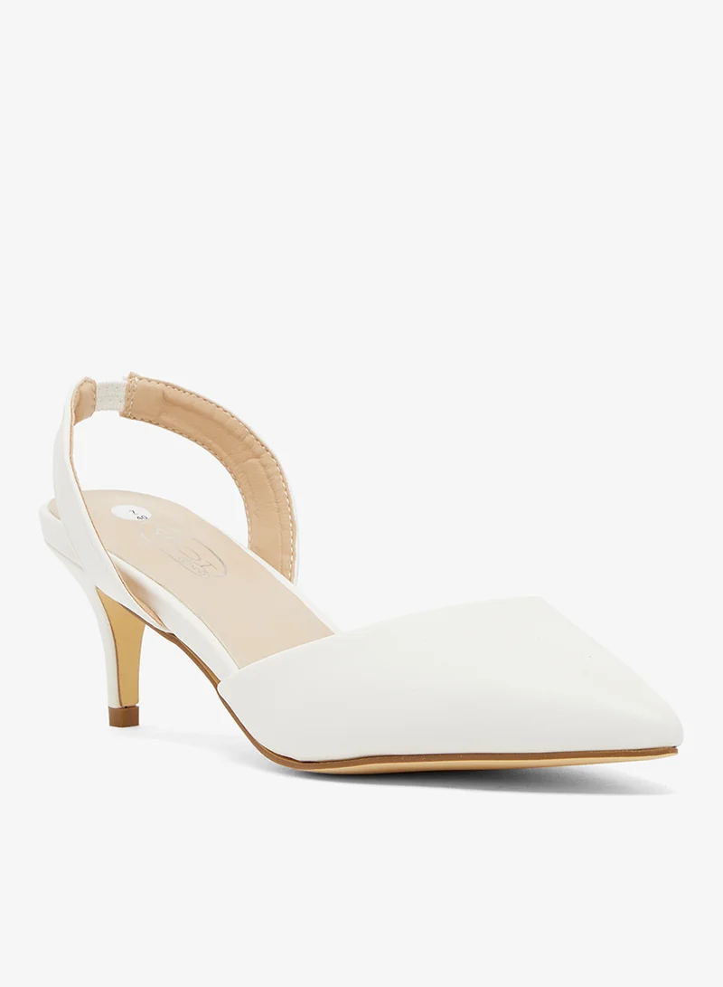 Spot-On Classic Sling-Back Pump