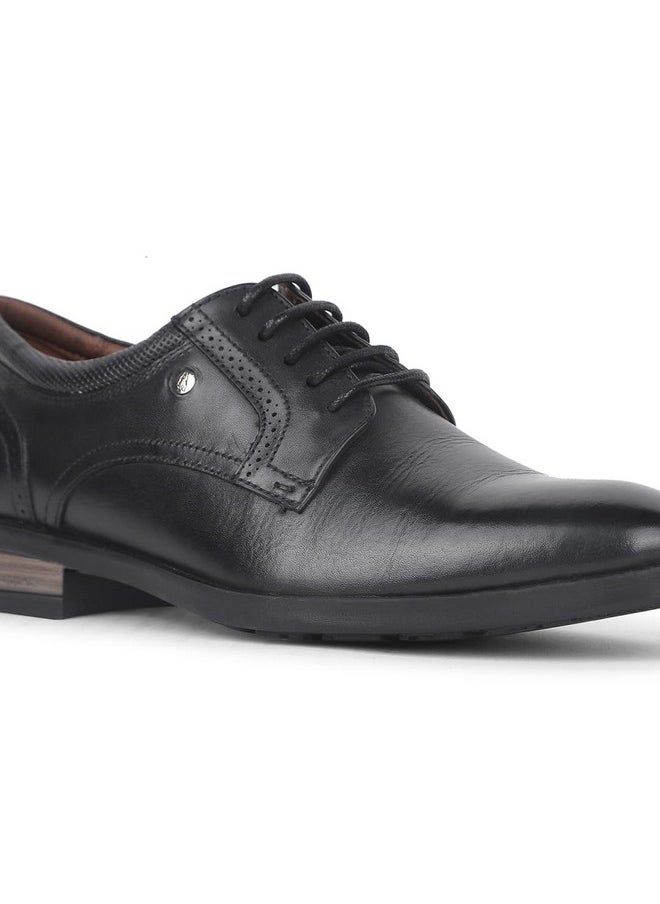 Hush Puppies - Hush Puppies Men's Wolfhound PT Oxford Black Leather (8246189) - Image 1