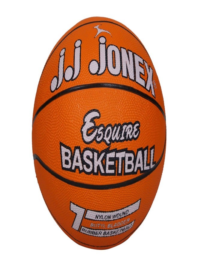 Jonex JJ Basketball Combo of 2 Pcs for Indoor-Outdoor Training Basketball Esquire Size 5 and 7(Orange) (MYC) - Image 2