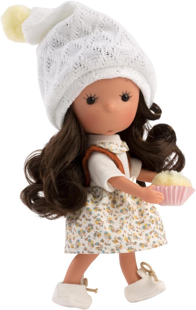 Llorens MIS MINISS Melena Morena Doll with Hat - Image 2