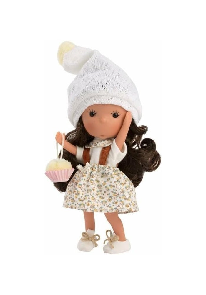 Llorens MIS MINISS Melena Morena Doll with Hat - Image 1