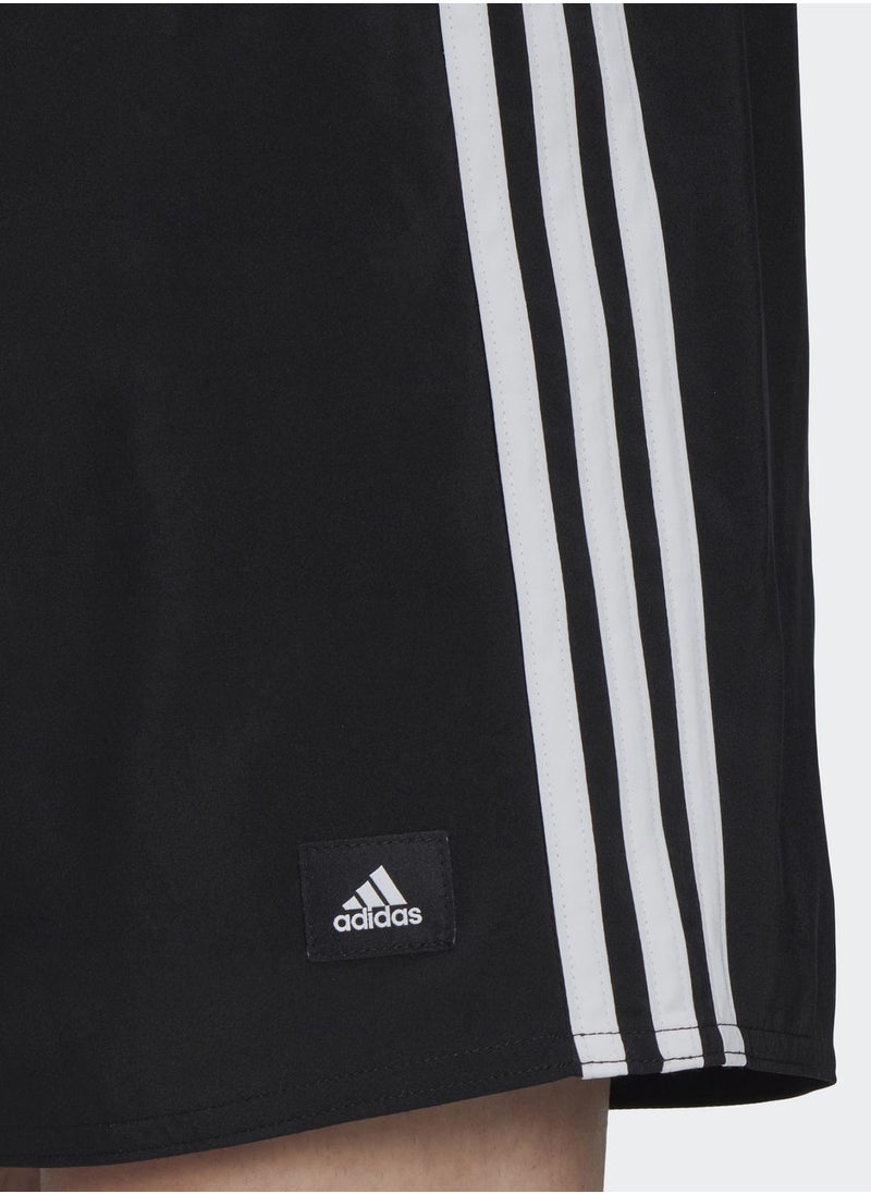 Adidas - 3 Stripes Classic Swim Shorts - Image 1