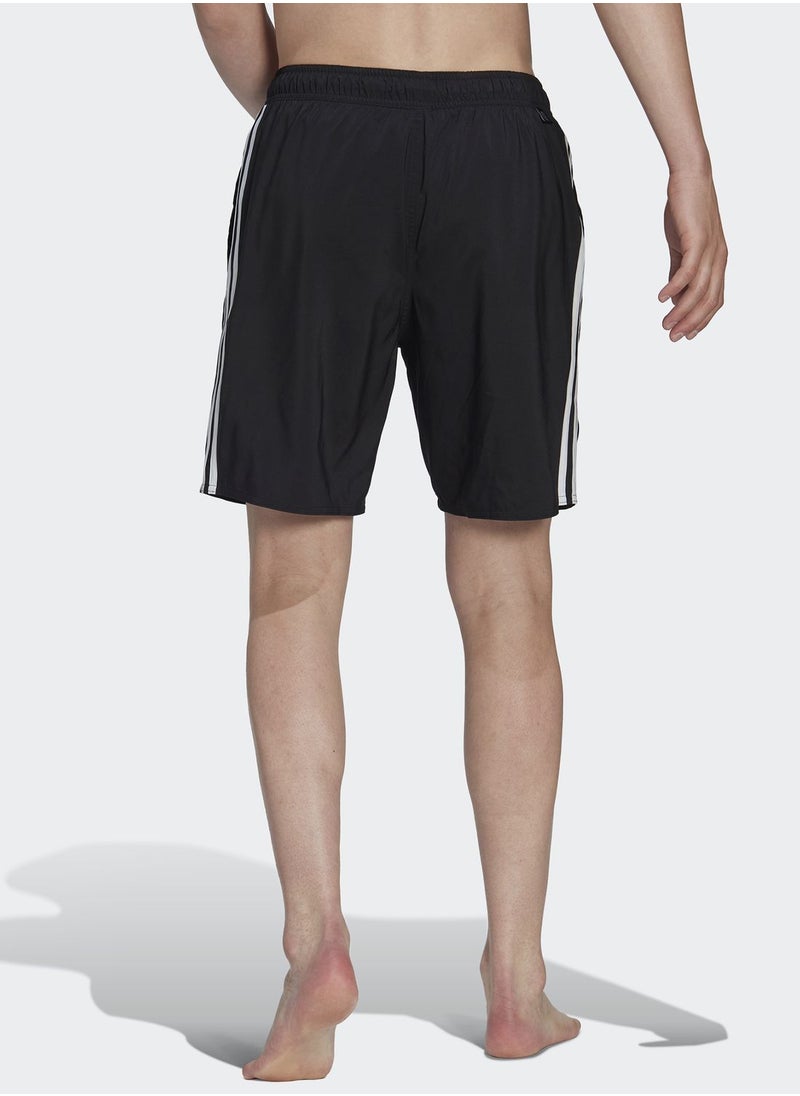 Adidas - 3 Stripes Classic Swim Shorts - Image 1